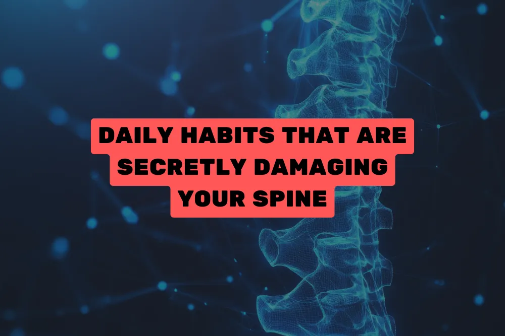 Daily Habits That Are Secretly Damaging Your Spine