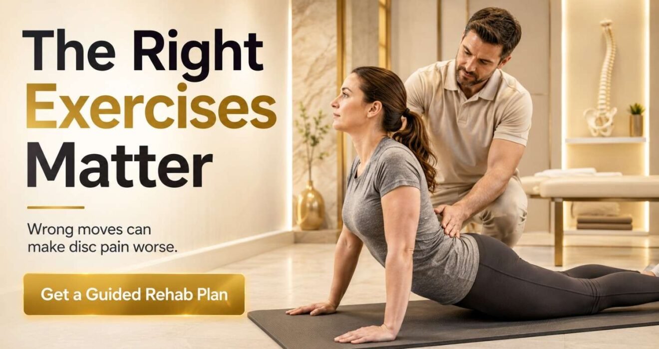Spinal disc herniation physiotherapy in delhi