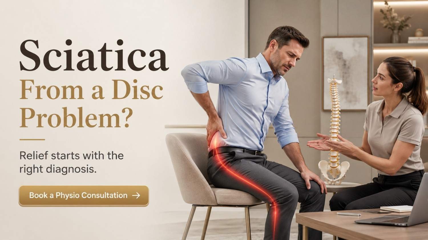 Spinal disc herniation physiotherapy in delhi