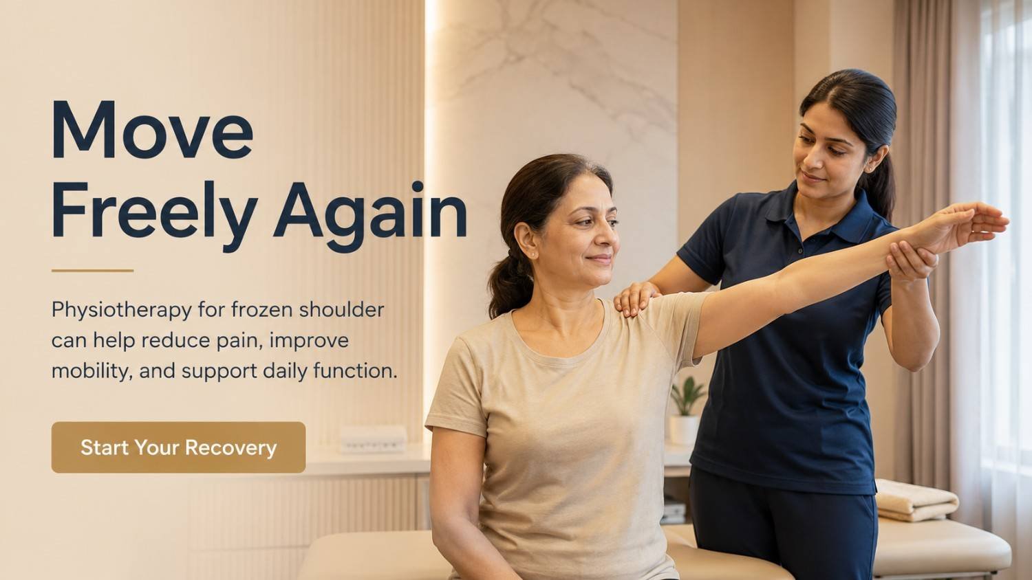 Physiotherapy for Frozen Shoulder