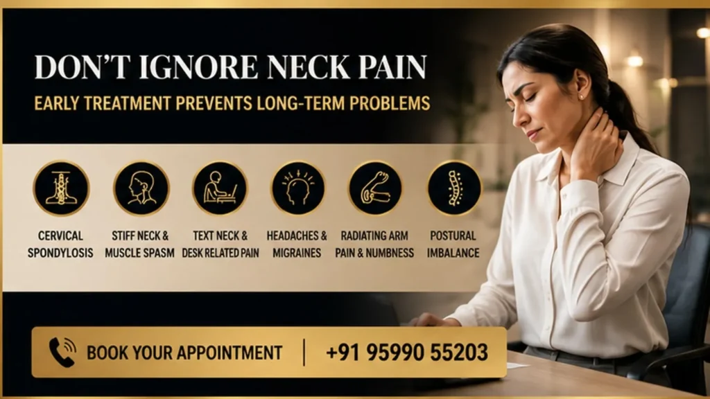 Neck pain treatment in Delhi