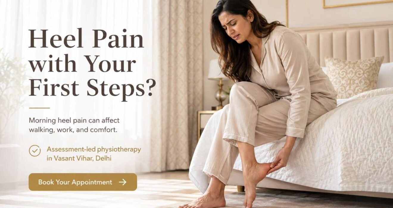 Heel pain in the morning treatment in Vasant Vihar Delhi