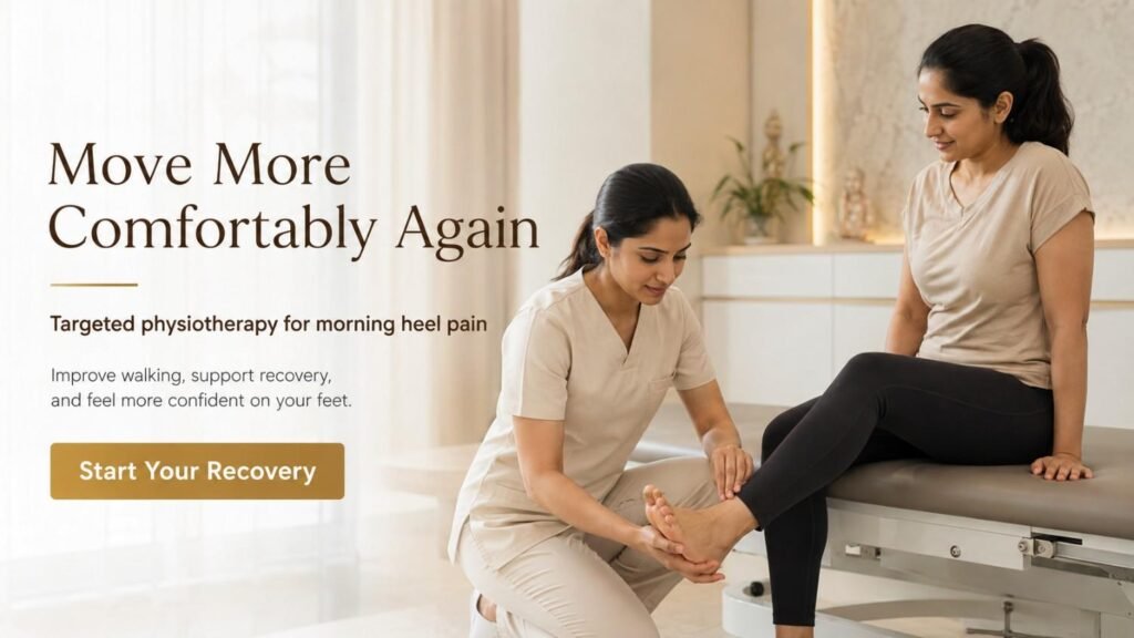 Heel pain in the morning treatment in Vasant Vihar Delhi