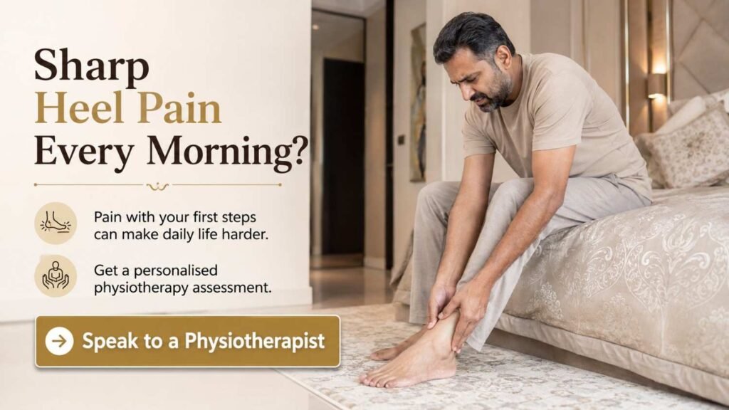 Heel pain in the morning treatment in Vasant Vihar Delhi