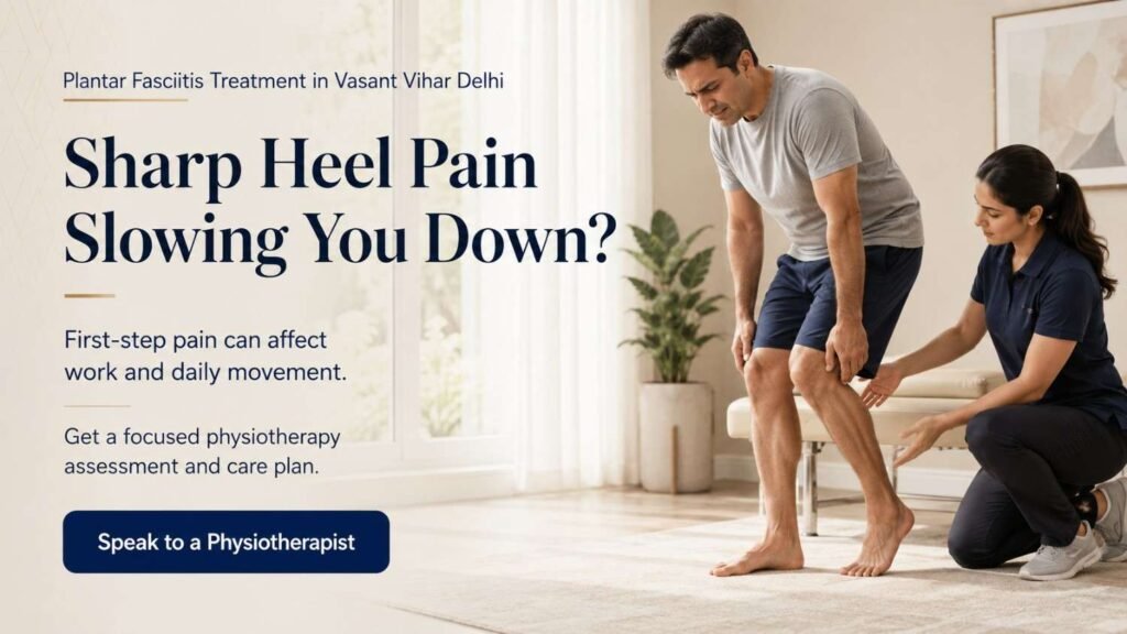 plantar fasciitis treatment in Vasant Vihar