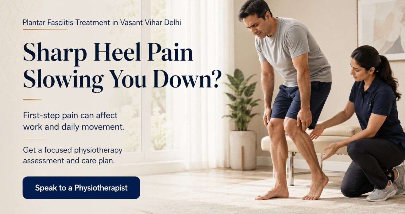 plantar fasciitis treatment in Vasant Vihar