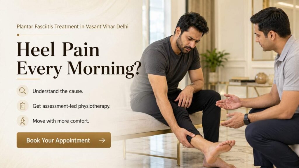 plantar fasciitis treatment in Vasant Vihar
