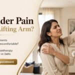 Shoulder pain when lifting arm